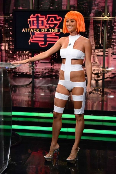Sara Underwood on Sara Jean Underwood As Leeloo From The Fifth Element  The Hottest
