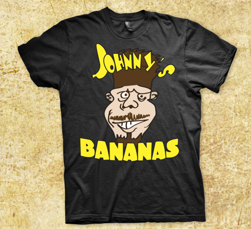 the real johnny bananas t shirt