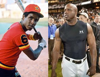 barry bonds no shirt